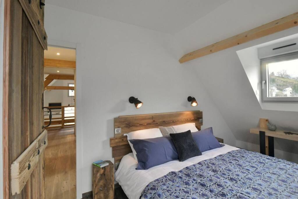 Grange Cornemuse Au Coeur Des Pyrenees Villa Beaucens Exteriör bild