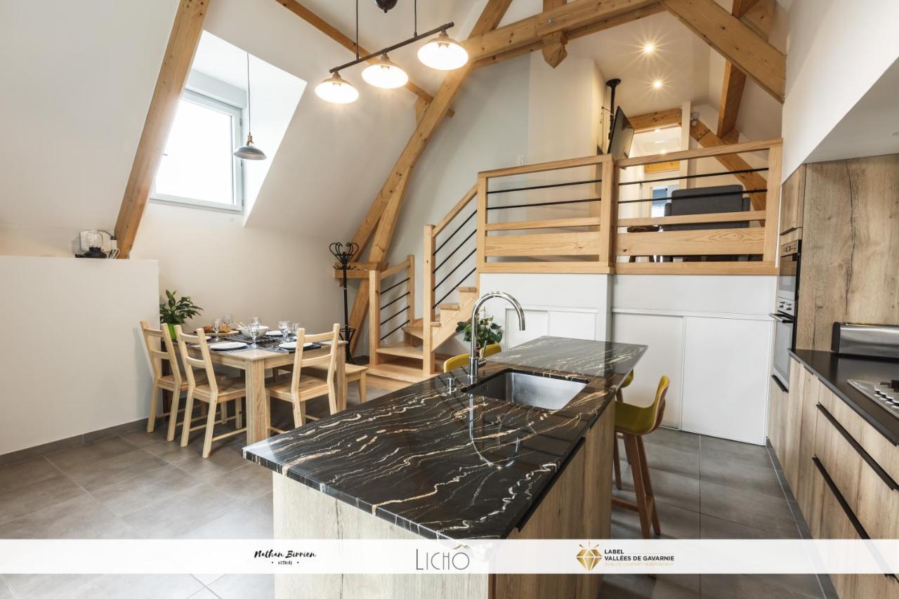 Grange Cornemuse Au Coeur Des Pyrenees Villa Beaucens Exteriör bild